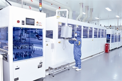 智能工廠生產忙